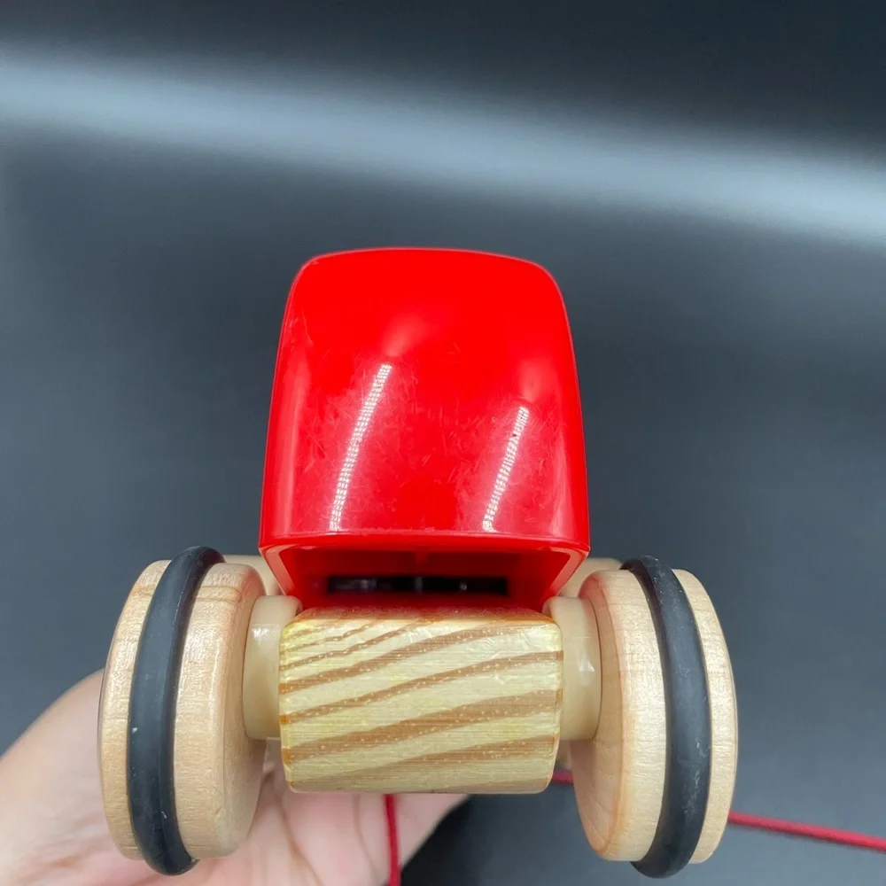 Ladybug Hape pull along Toy